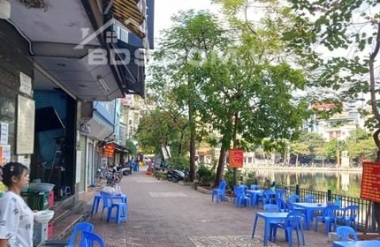 Quá rẻ. Bán đất tặng nhà mặt hồ đội cấn, view hồ, kinh doanh, 60m chỉ hơn 17 tỷ